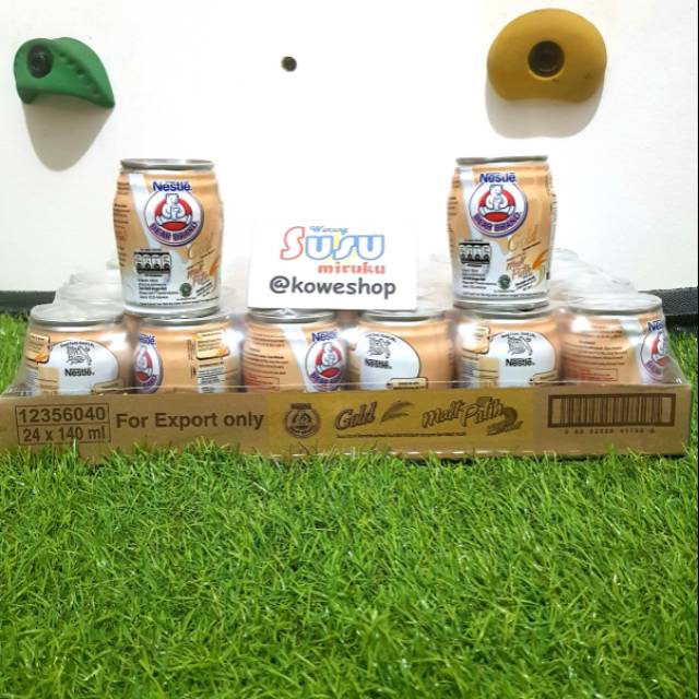 Bear Brand (Susu Beruang) Gold Malt karton (140ml x 24pcs)
