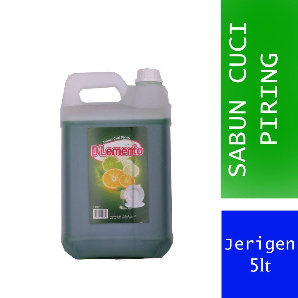 Sabun Cuci Piring DLEMENTO Kemasan Dirigen 5 Liter