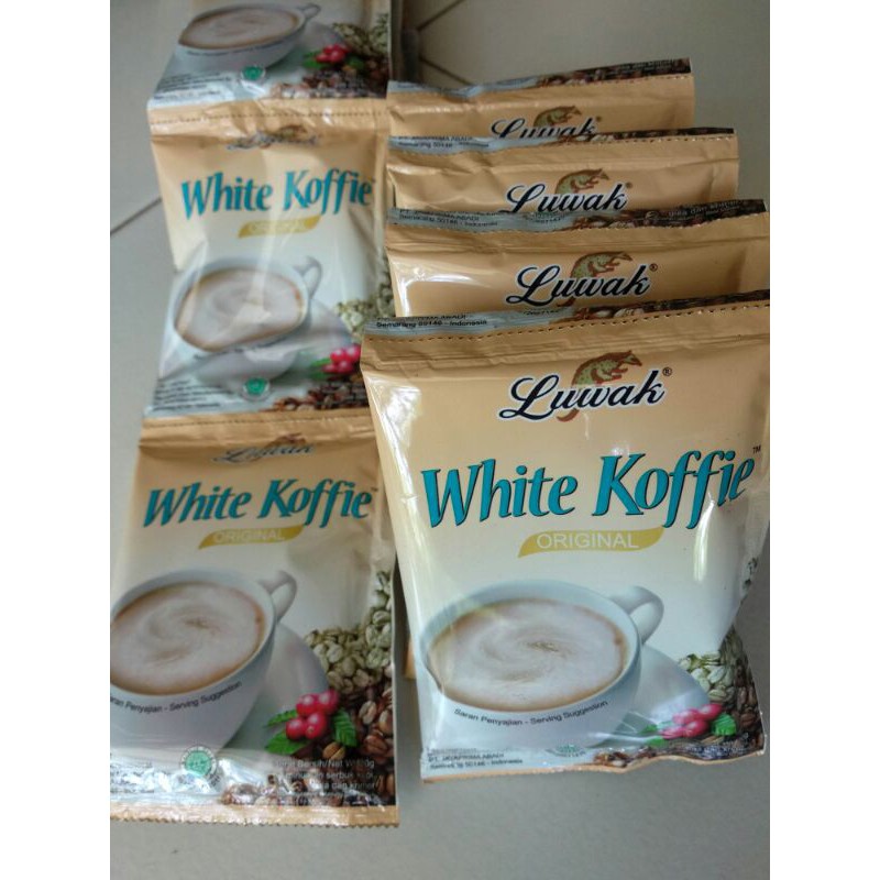 

luak white coffie 20g x10pcs