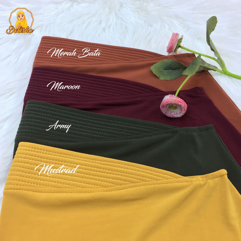 Bergo Sporty Jersey Premium Pet &amp; Non Pet Kerudung Olahraga Hijab Instant / Jilbab Olahraga Hijab