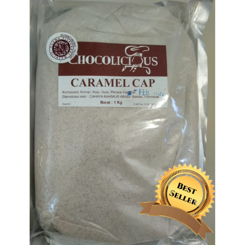 

BUBUK MINUMAN CHOCOLICIOUS CARAMEL CAP