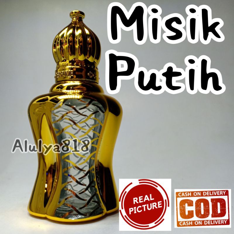 MISIK PUTIH Asli Arab Saudia Murni 100% Original 15ml