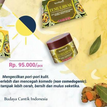 ➥ RORO MENDUT CREAM TEMULAWAK SATUAN / ORIGINAL RESMI ✽