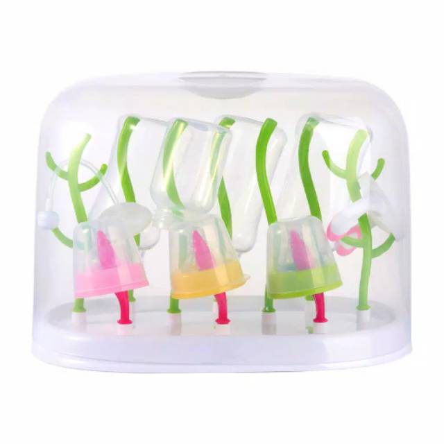 Baby Safe Drying Rack with Cover DR002 dan DR002 / Rak botol susu bayi