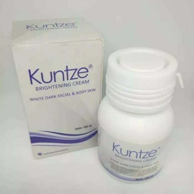 PEMUTIH BADAN / KUNTZE BRIGHTENING CREAM 100 ml BPOM