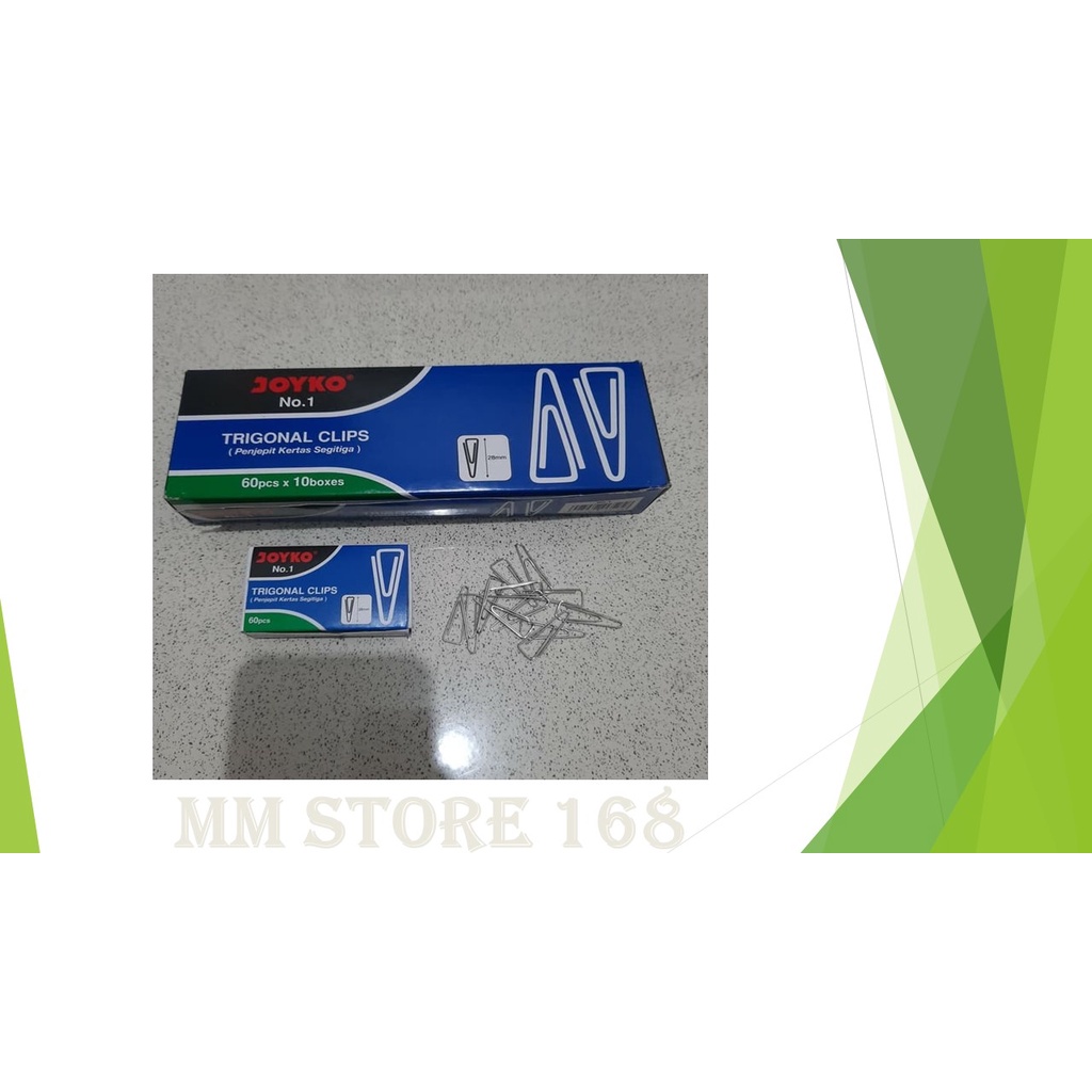 

Paper Clip No 1 Merk Joyko (Isi 10 Kotak Kecil)
