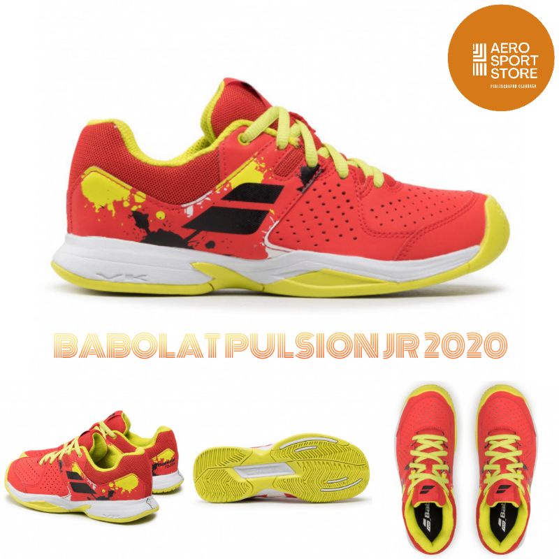 [ SEPATU TENIS LAPANGAN ANAK BABOLAT PULSION JUNIOR 2020 ]
