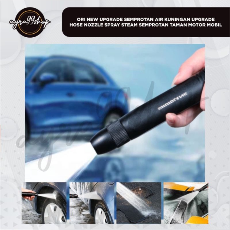 ALAT SEMPROT HOZZIE NOZZLE SPRAY KEPALA SEMPRIT CUCI MOTOR MOBIL