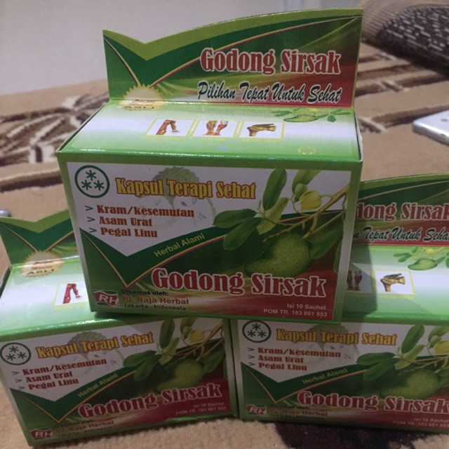 Godong Sirsak, Kapsul Terapi Sehat Herbal Alami