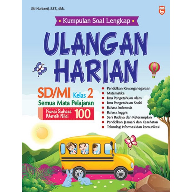 

KUMPULAN SOAL LENGKAP ULANGAN HARIAN SD/MI KELAS 2 SEMUA MATA PELAJARAN