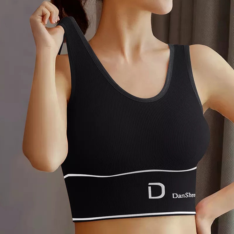 Sport Bra Gym TR58 Bra Olahraga Push Up Wanita Tanpa Kawat Sexy Import-3