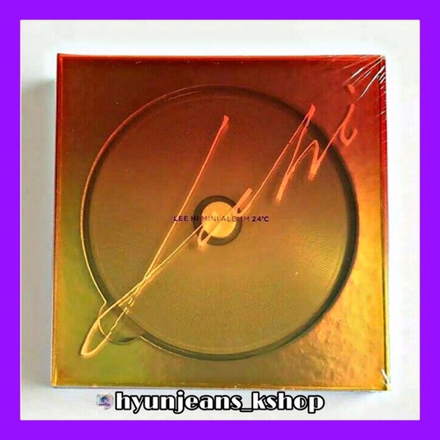 [READY STOCK] LEE HI Mini Album - 24℃
