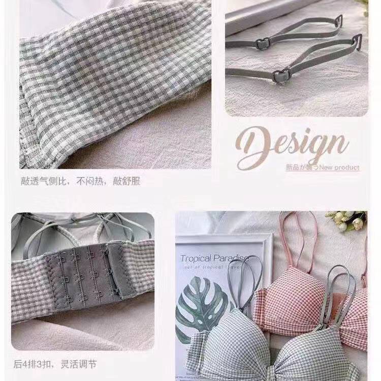 TF Bra Jepang Sexy Tanpa Kawat Bra Import Premium Bra wanita Seamless deep v cross women wear