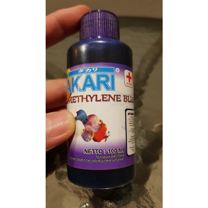 Obat Ikan Biru Methylene Blue TAKARI - 100ml