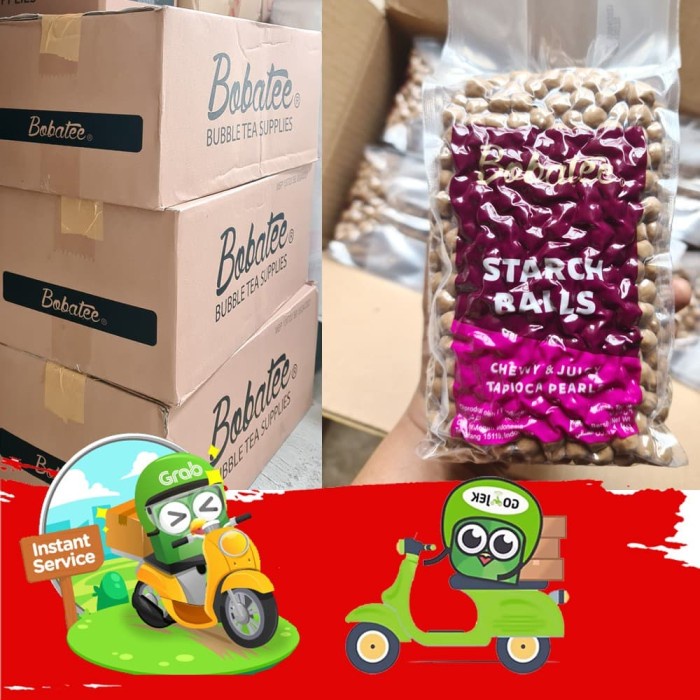 

BISA COD Boba tee Bubble Tapioka Pearl Sagu Mutiara 10 Kg Khusus Gojek Grab
