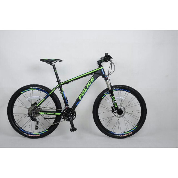 SEPEDA GUNUNG MTB 26 POLICE VANCOUVER 40 SHIMANO DEORE 30 SPEED BY RODAMAS - RM 0088
