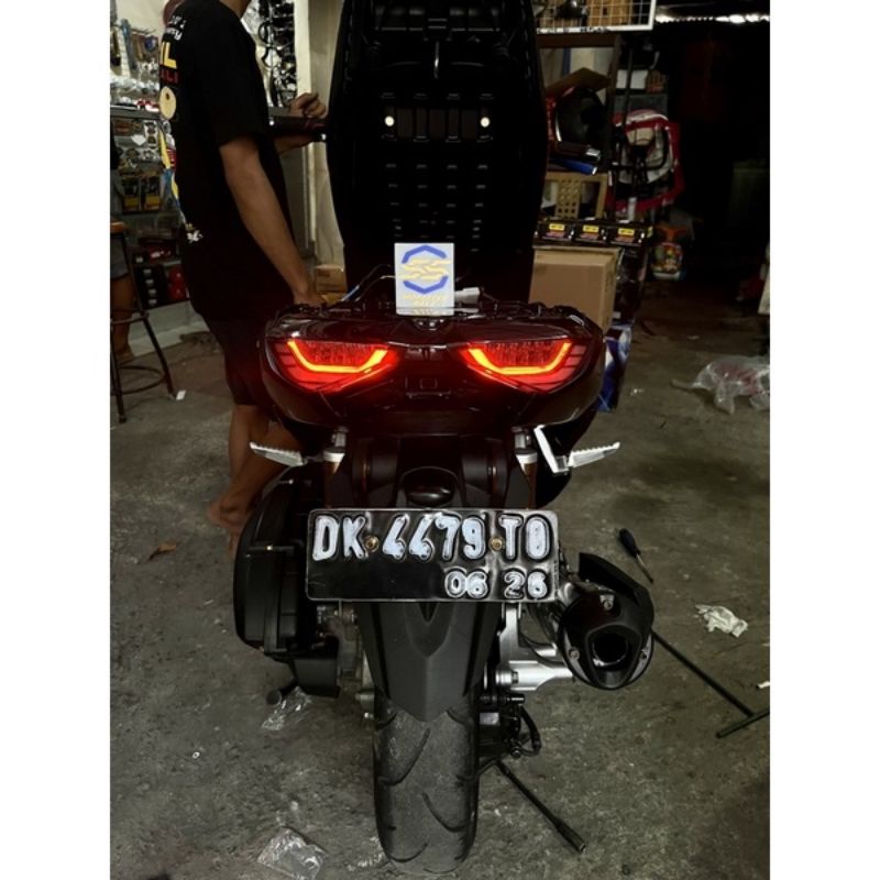Stoplamp Lampu Stop Belakang NMax New Custom Ala Xmax
