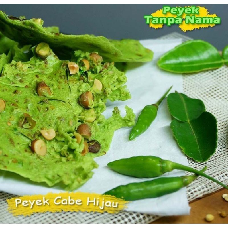 

Peyek Kacang Cabe Ijo / Peyek ijo Viral