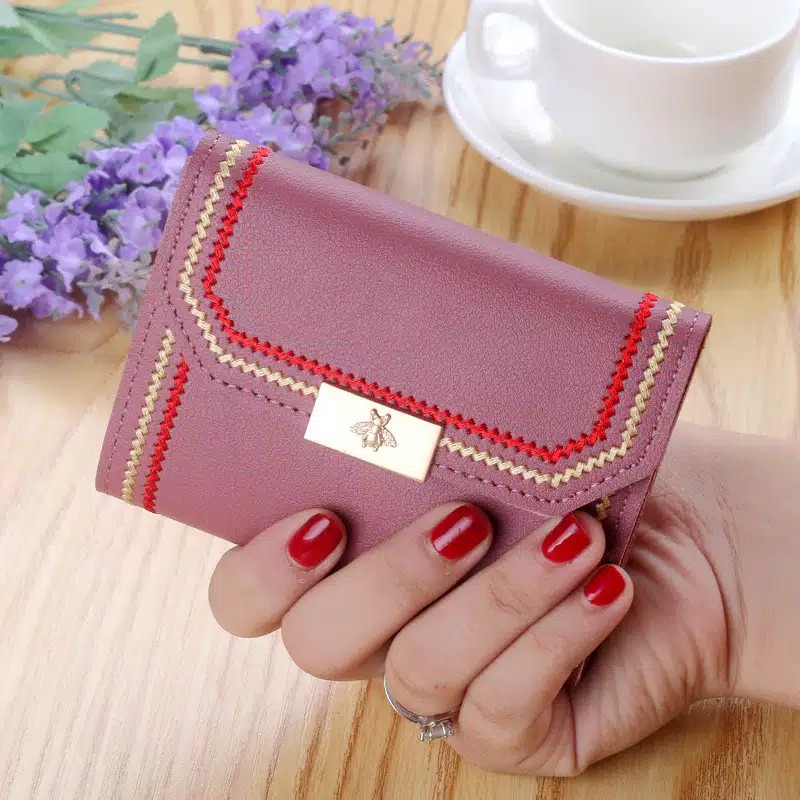 Dompet Wanita KC110 dompet import Murah dompet Lipat Cantik real pic