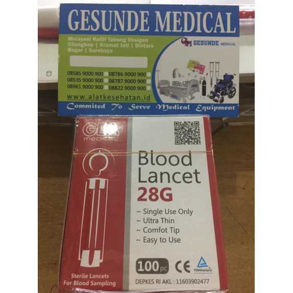 blood lancet jarum alat easy touch gluco dr nesco tes gula darah urat