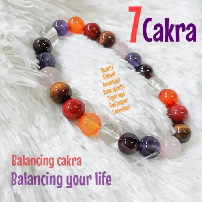 Gelang Tasbih Batu Alam 7 Cakra