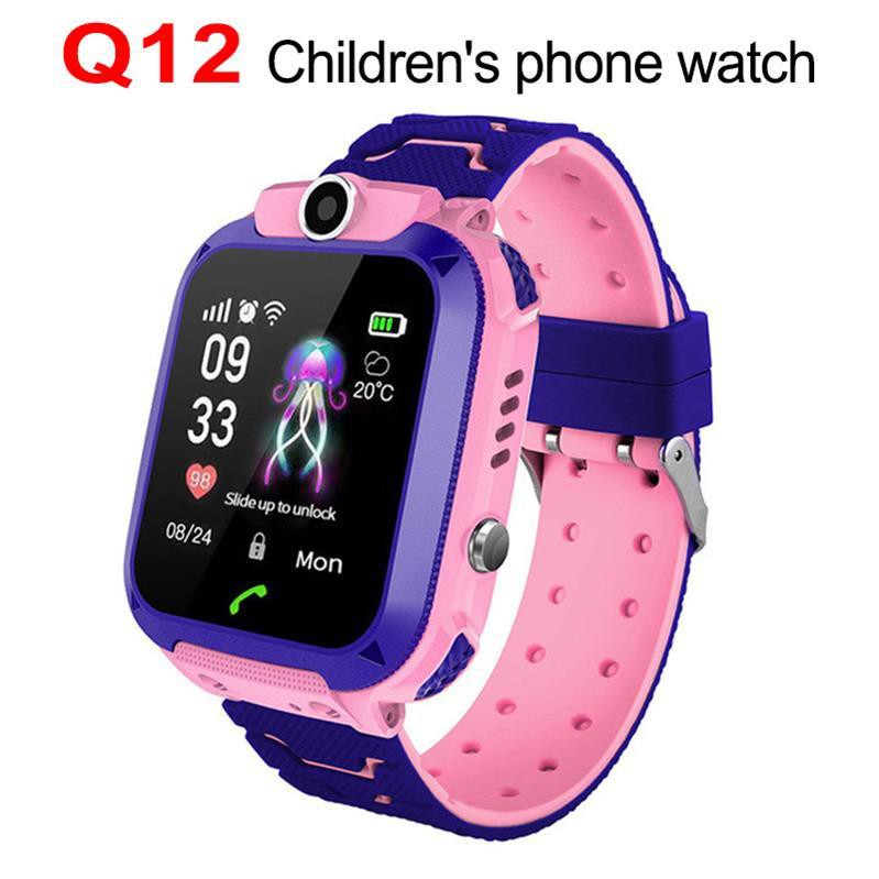 Watchphone Q12 Smartwatch GPS-LBS Camera Touchscreen JAM TANGAN ANAK