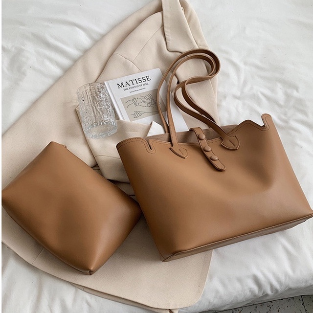 (2PC BISA IKG)GTBI998876081  New arrival  !!! Tas Tote Bag  Wanita Import Premium +Wallet