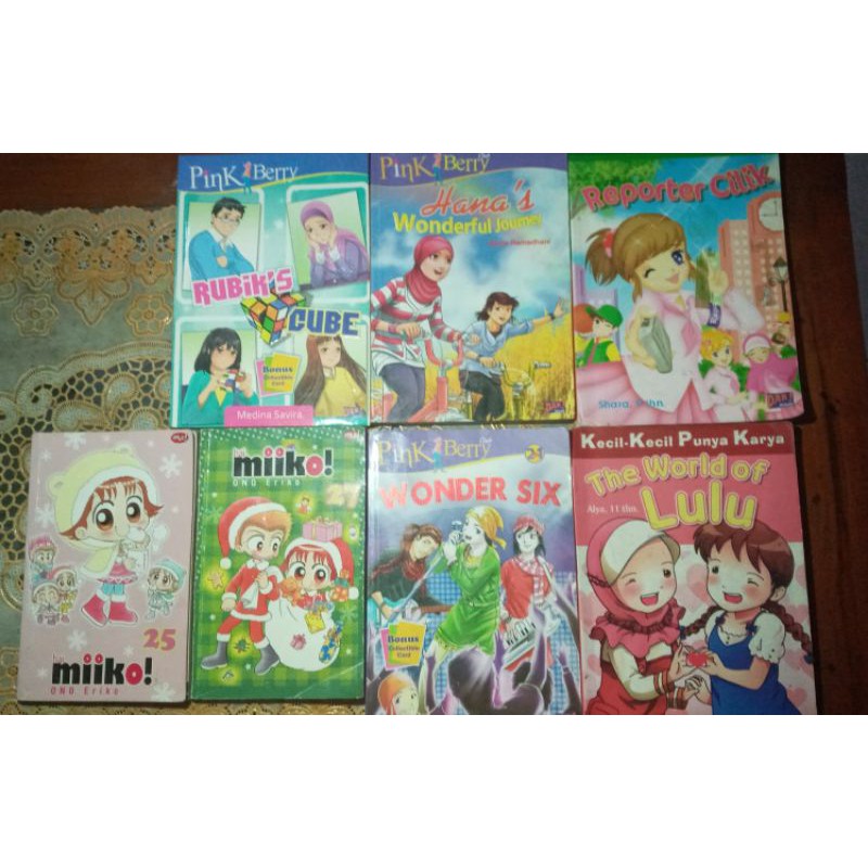 MURAH BUKU BEKAS/PRELOVED KKPK PINKBERRY MIIKO ONO ERIKO