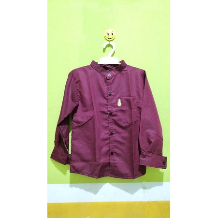 kemeja anak pineapple kids