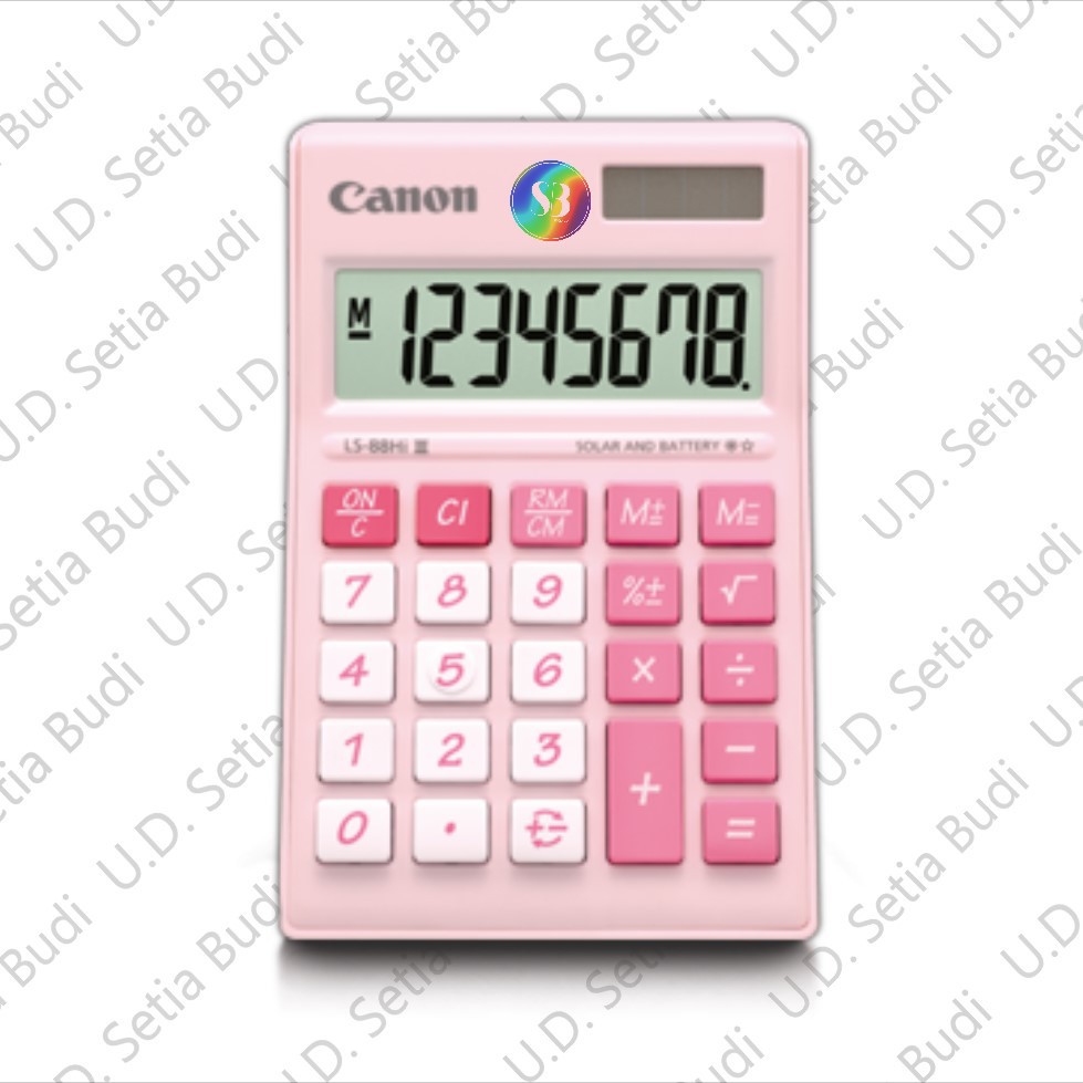 Kalkulator Saku CANON LS-88Hi III Asli dan Bergaransi