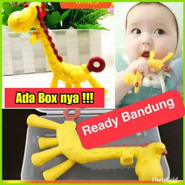 GIGITAN BAYI JERAPAH Teether Giraffe Gigitan Bayi Jerapah baby kids ange silicone kuning pink GIGITAN BAYI JERAPAH Teether Giraffe Gigitan Bayi Jerapah baby kids ange silicone kuning pink hijau