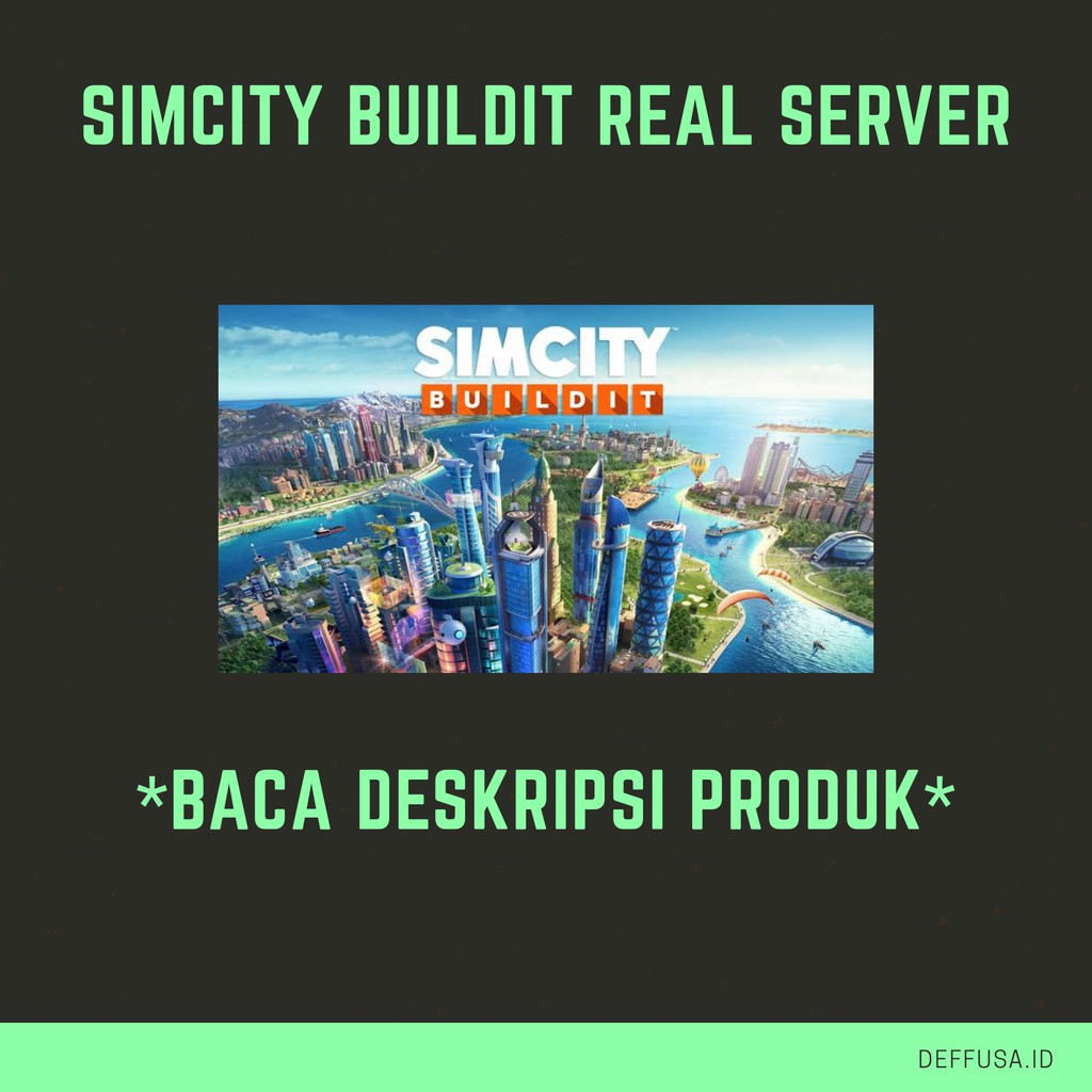 Reupload Simcity Buildit Real Server Murah Shopee Indonesia