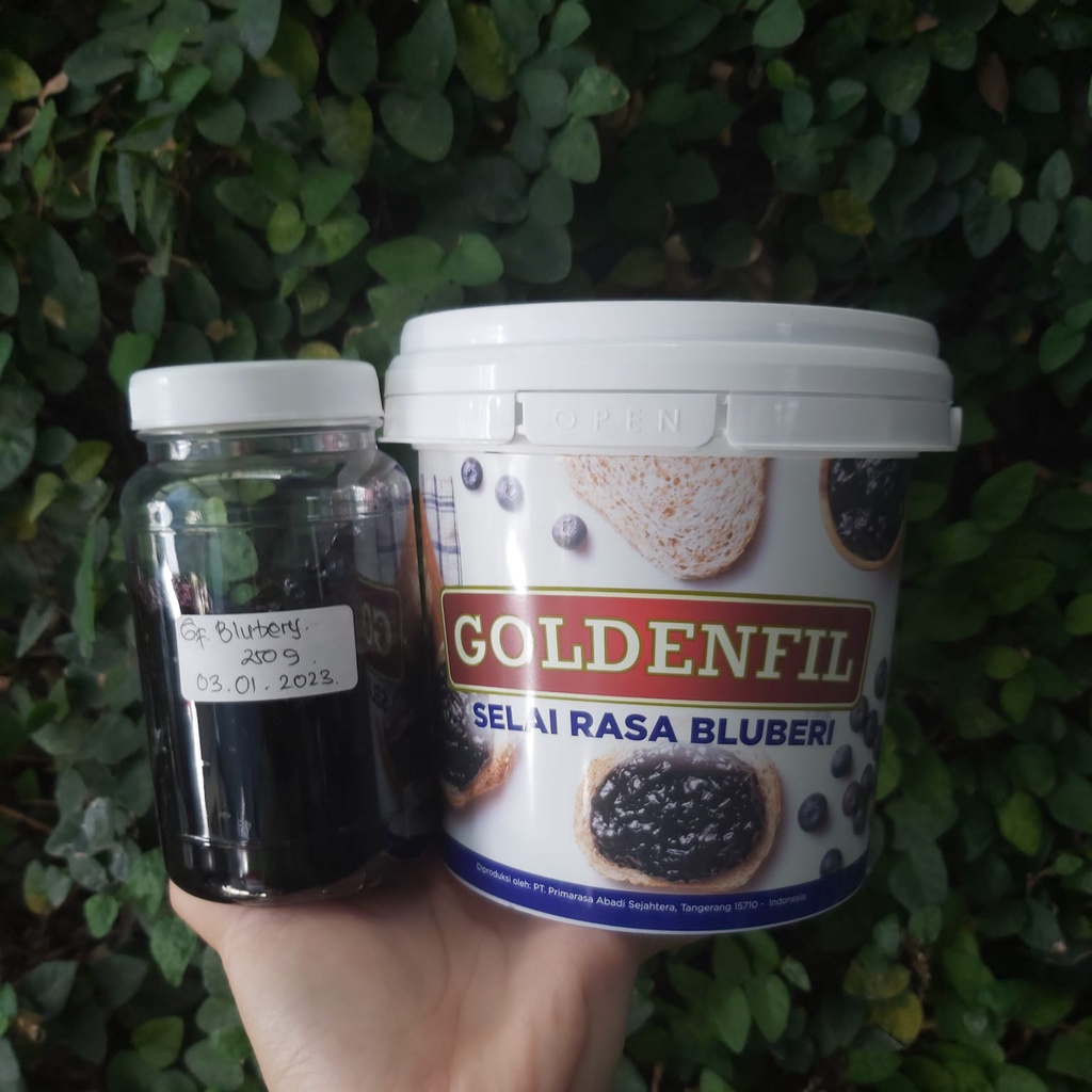 

repack goldenfil blueberry 250gr GOLDENFIL blueberi 250gram repack
