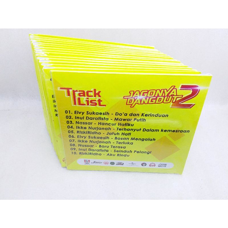 kaset CD Jagonya dangdut 2 - kompilasi lagu dangdut 2021