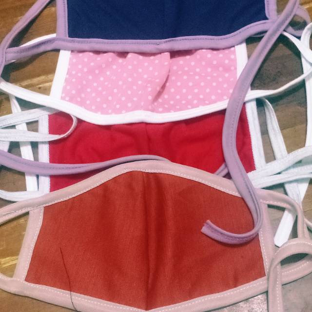 MASKER BAHAN KAIN KATUN 2 FUNGSI