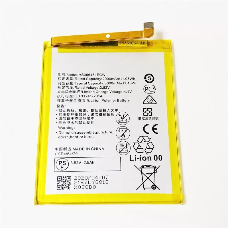 Baterai Honor 9i / Honor 9 Lite / HB366481ECW Ori 100%