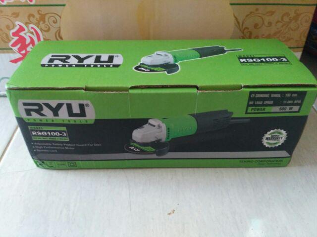 Ryu Mesin Gerinda Rsg 100-3 / Angle Grinder / Gerinda Tangan 4 Inch Ryu