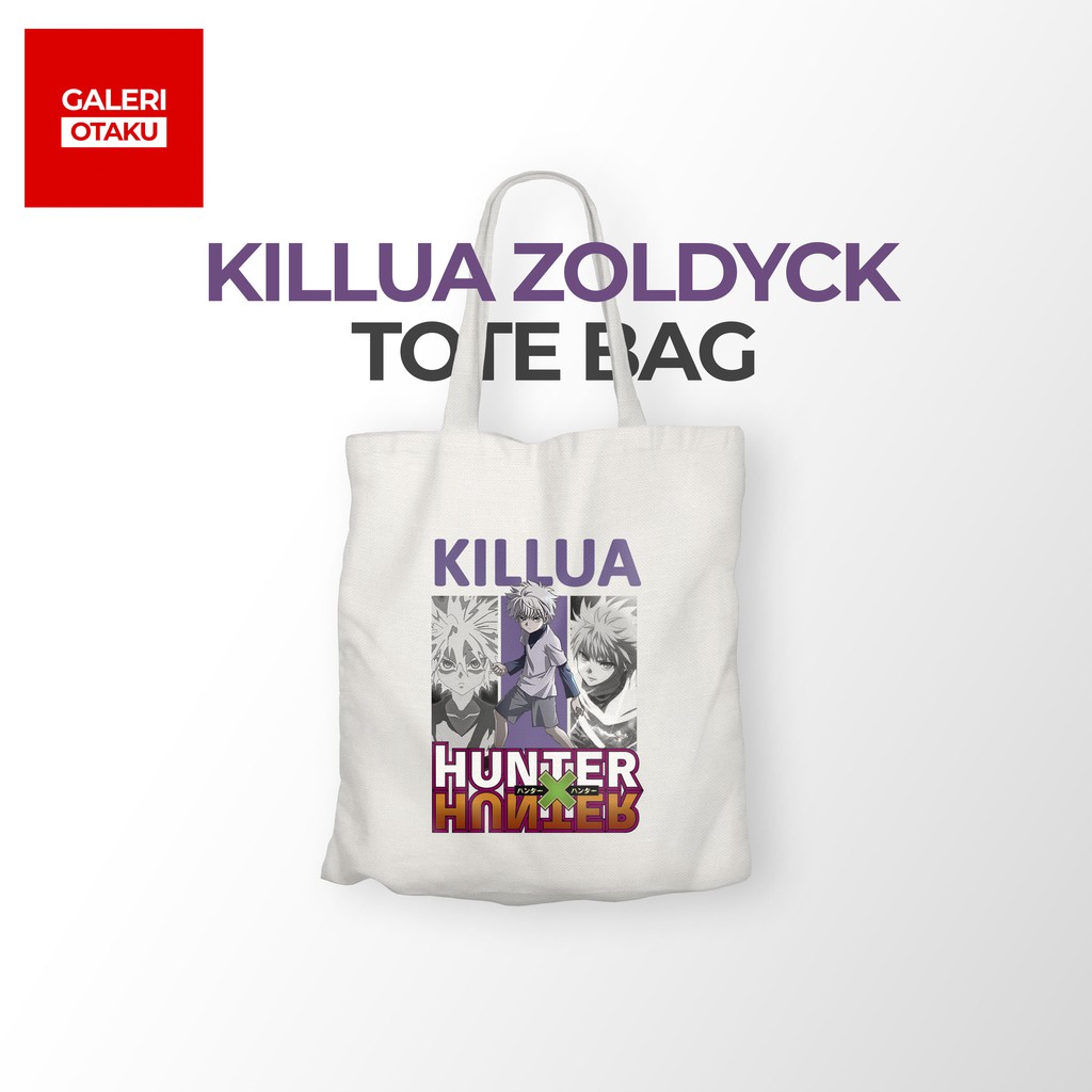 SALE TOTE BAG KILLUA ZOLDYCK / HUNTER X HUNTER / ANIME