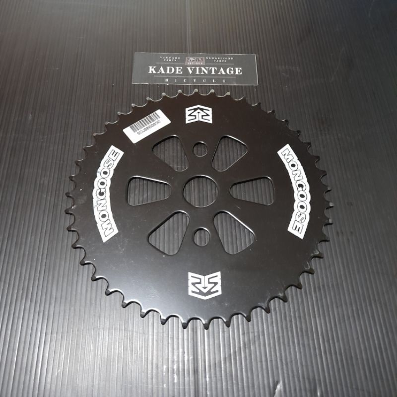 Chainring MONGOOSE 44T Gear Crank OSBMX old school BMX arm vintage part midschool