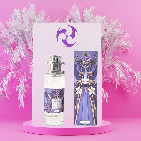 Parfum Anime Luceat Murah 35ml Unique Rose Keqing Edition Parfum Pria