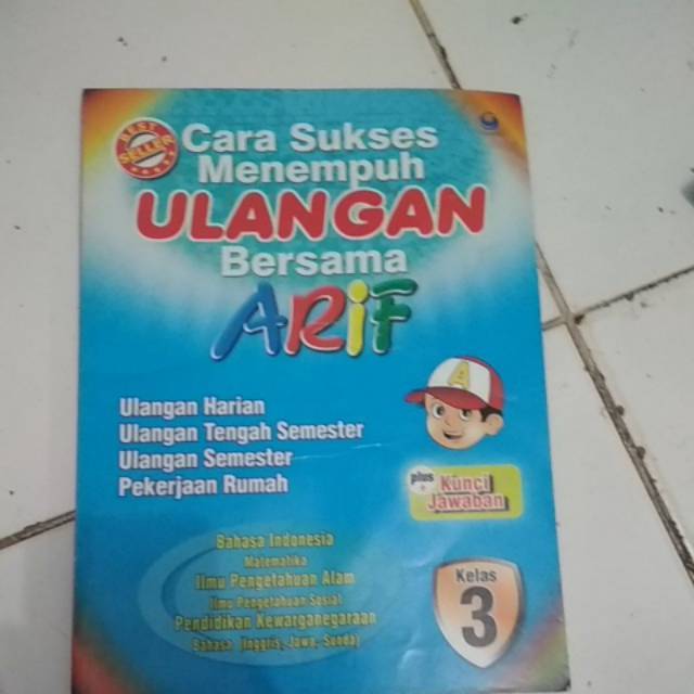 

ULANGAN BERSAMA ARIF KELAS 3