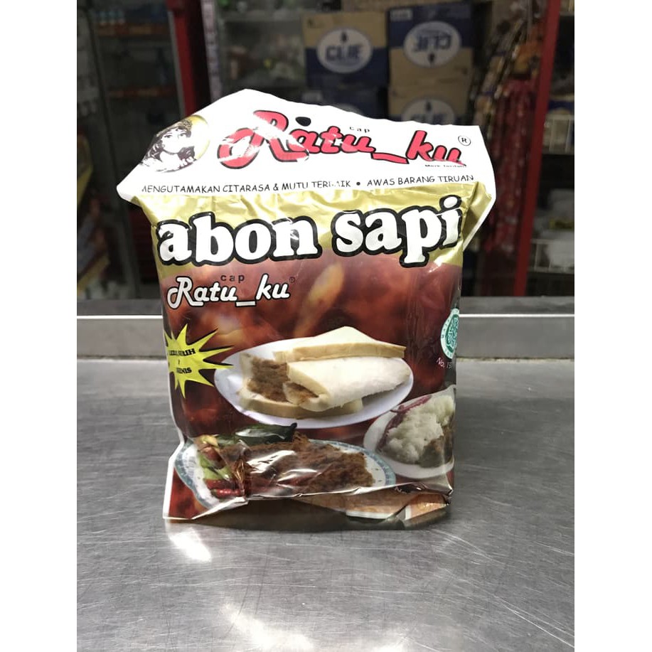 

Jual Abon Sapi Cap Ratu Ku 100 gr | RatuKu 100g Enak Lezat Murah Promo Asli