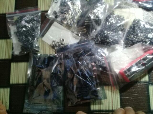 100pcs 6*6*10mm Tactile  Push Button Switch 4pin Dip Untuk Monitor Layar Lcd