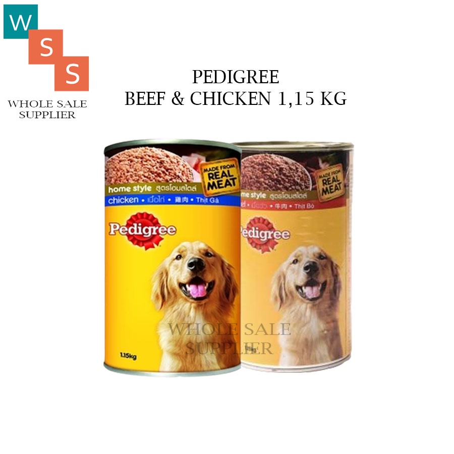 MAKANAN ANJING PEDIGREE KALENG 1.15KG ALL VARIAN