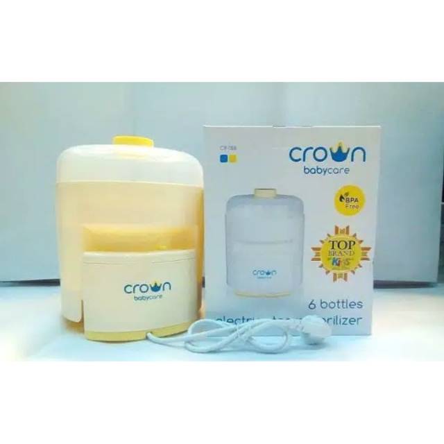 crown sterilizer 6 bottle sterilisasi botol