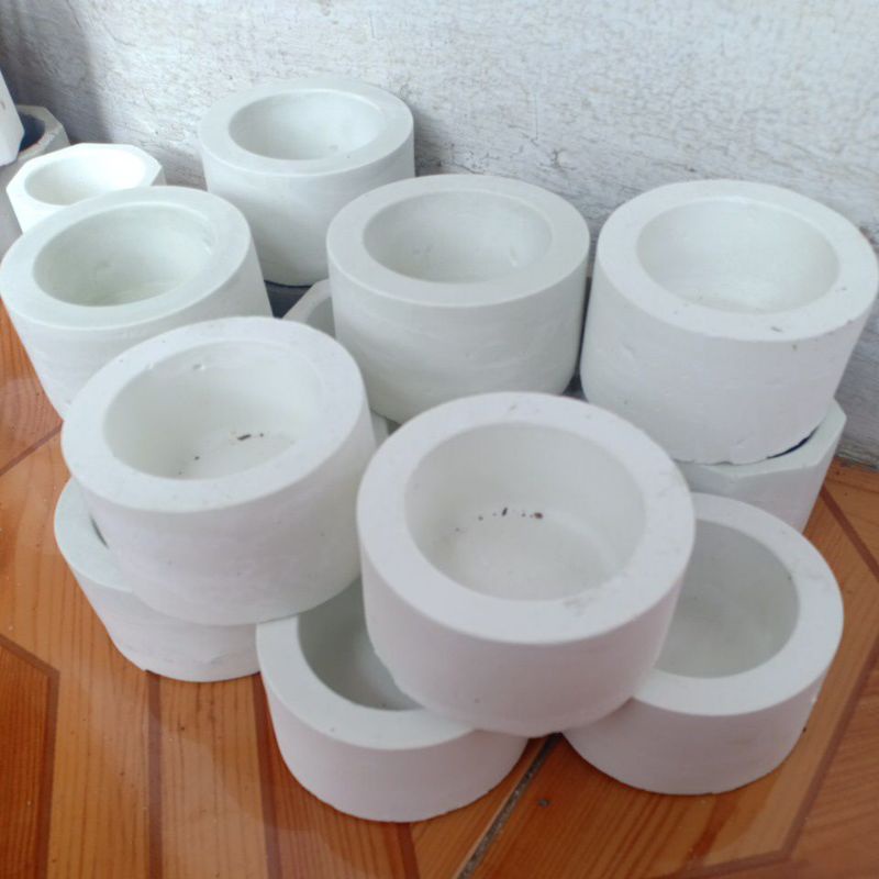 pot sukulen/kaktus/semen bulat