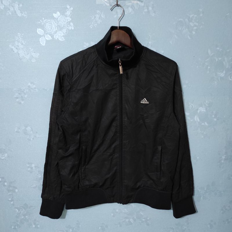 Thrift Second Jaket Tracktop Adidas Running Olahraga Jogging