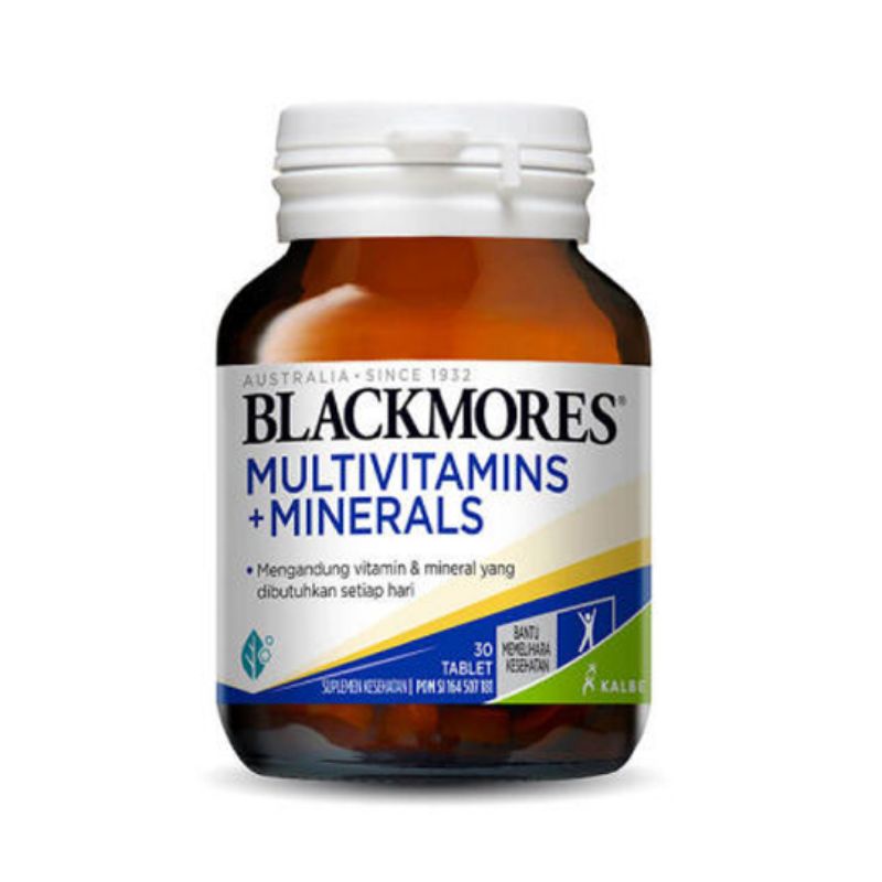 blackmores multivitamin mineral 30 caps