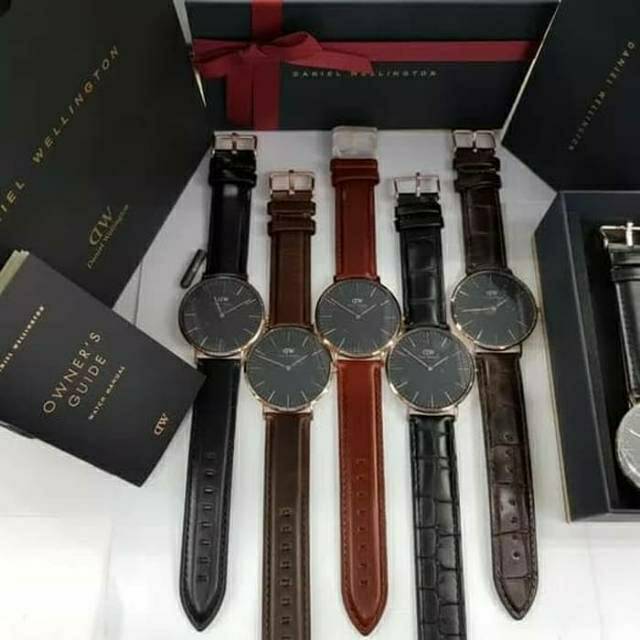 Jam classic leather bergaransi free box