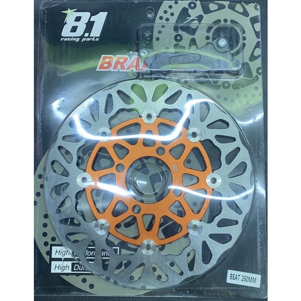 Piringan Cakram Disc 8.1 Racing Parts Disc Breake CNC Floting STANLESS 260mm Beat Vario 125 150 160 Scoopy Genio FOURSIX_46